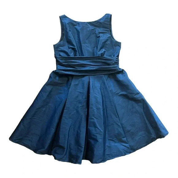 Eshakti Navy Blue Shimmer Swing Dress 16 - Picture 1 of 5